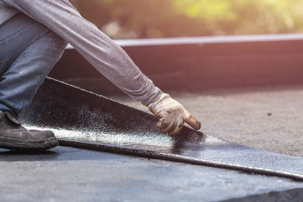 Professional Waterproofing technician working in Fort Washington, PA